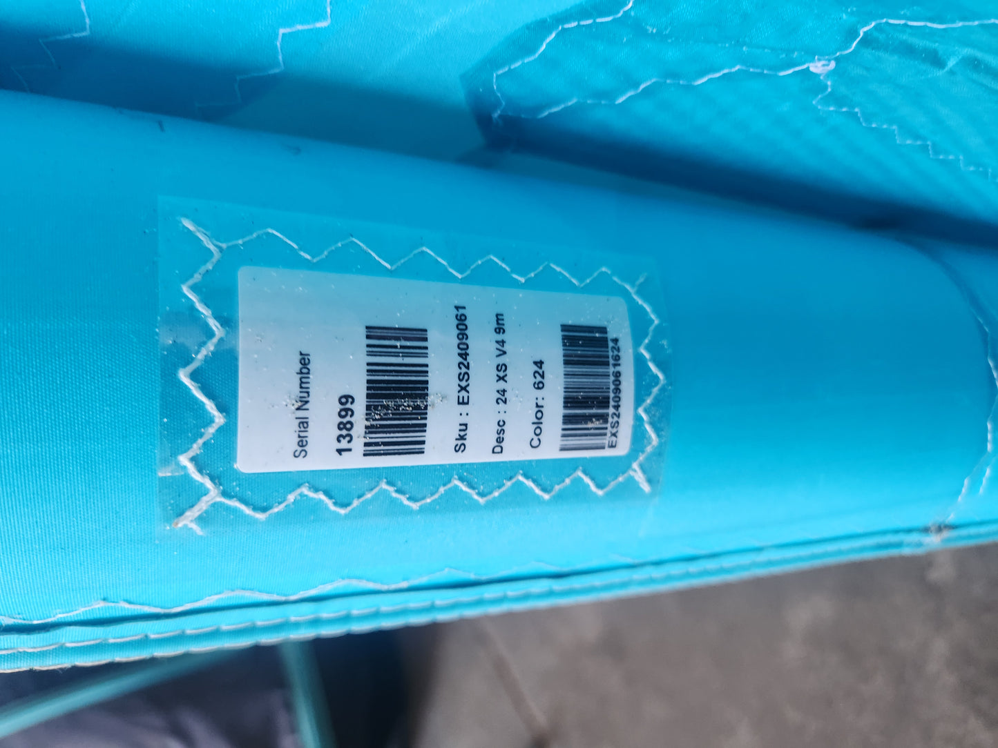 USED 2024 Eleveight XS V4 9m Kiteboarding Kite