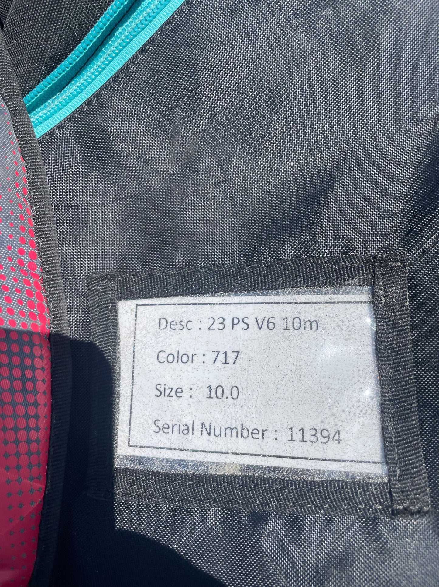 USED 2023 Eleveight PS V6 10m Kiteboarding Kite