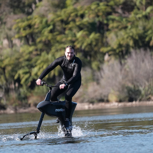 Efoil Bike Lessons on Manta5 - Charleston, SC - SL3 Pro - Turning