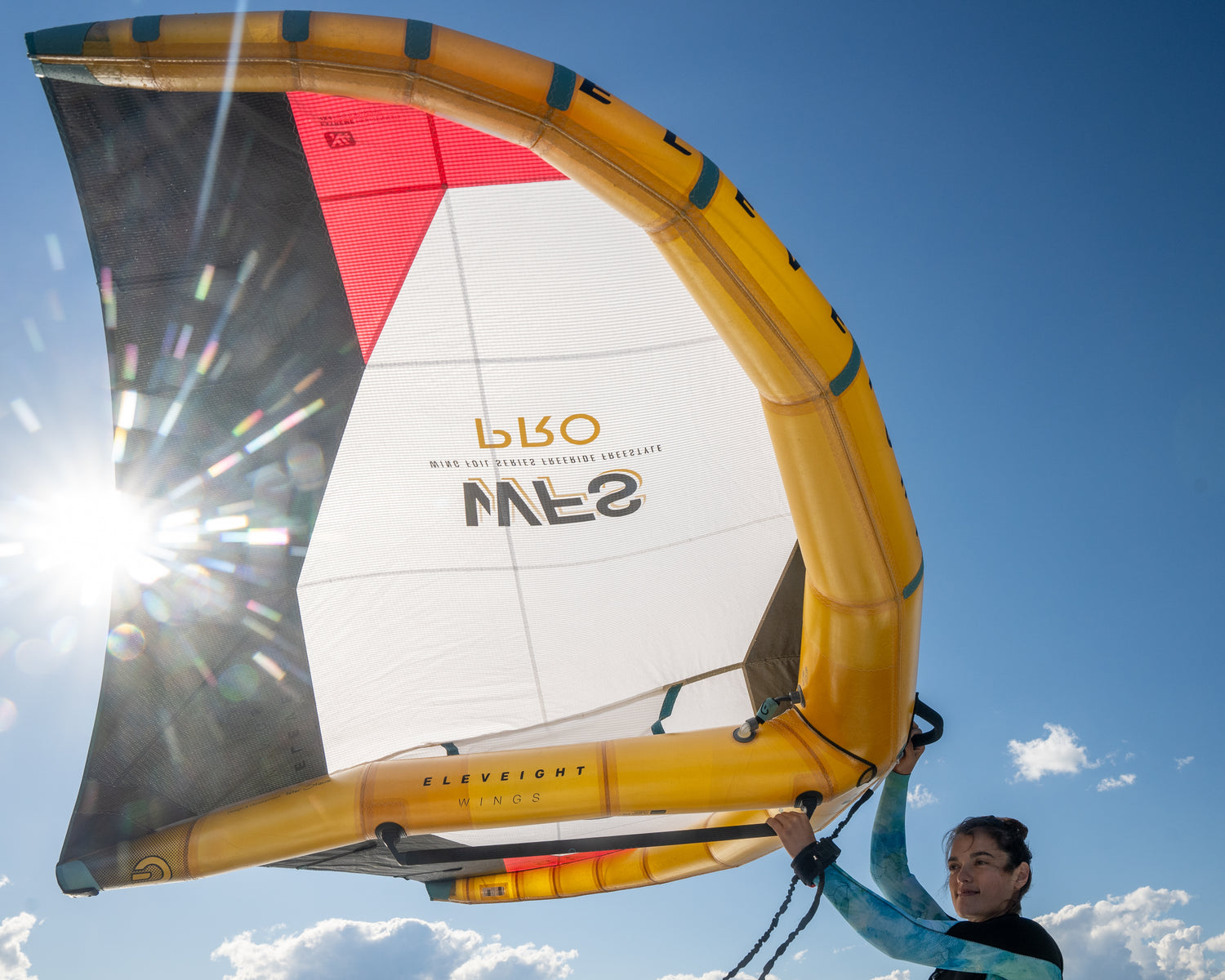 Wing Session - Wingfoil Lesson - Session Sports - Charleston, SC - Windproof Photography - Sunburst