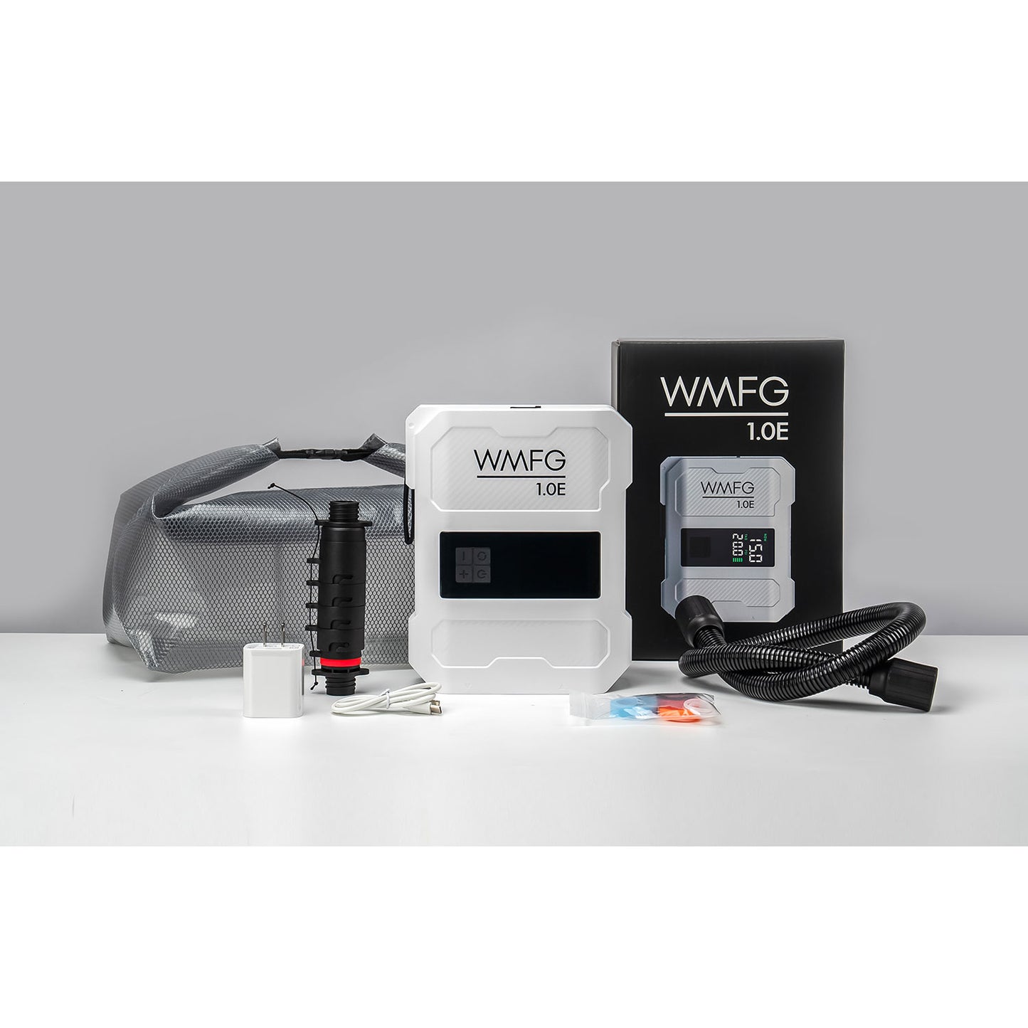 WMFG 1.0E Electric Kite, Wing, SUP Pump - Complete Kit
