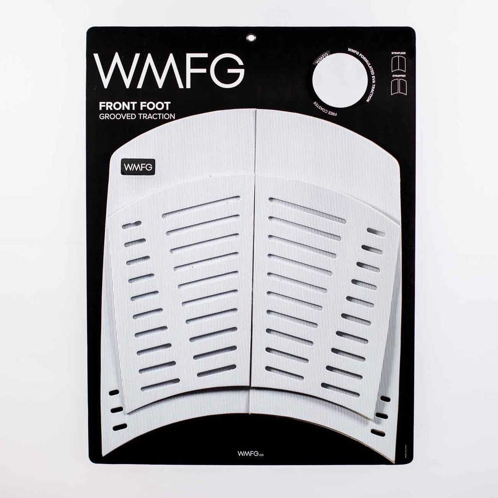 WMFG Front Foot Traction 2.0 white grooved