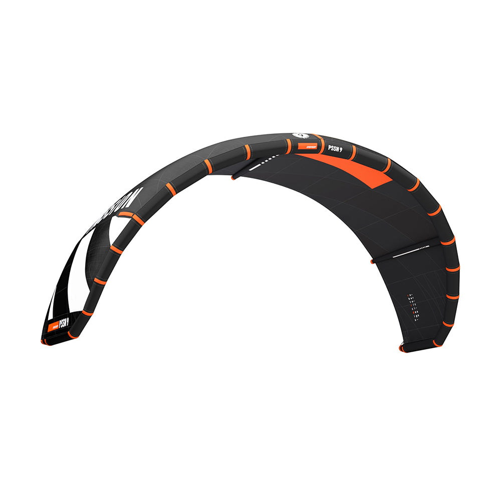 2021 RRD Passion Kiteboarding Kite Y26 - Black FRONT