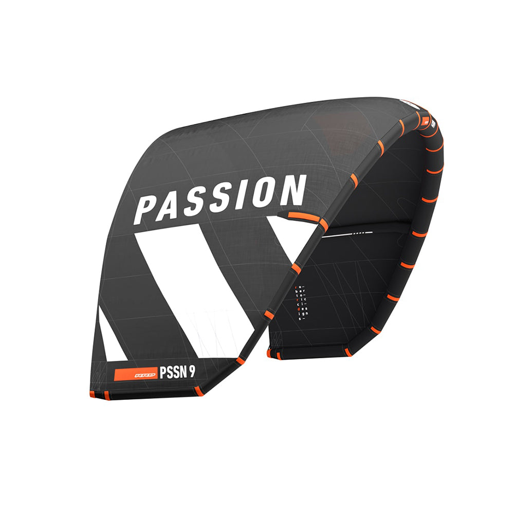 2021 RRD Passion Kiteboarding Kite Y26 - BLACK LEFT