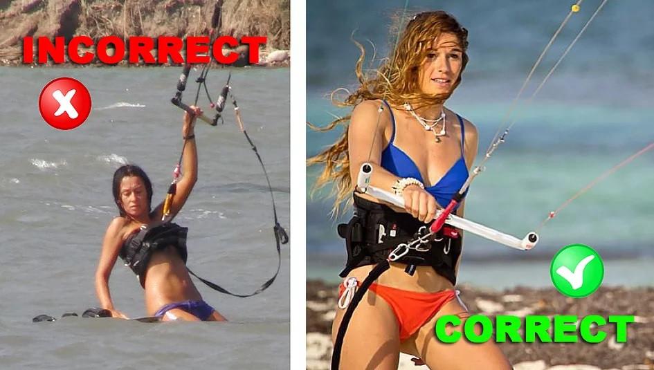 How to Wear a Kiteboarding Harness