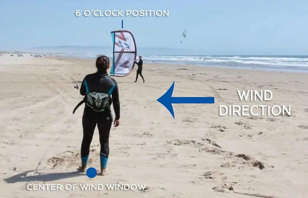 How to Launch a Kiteboarding Kite