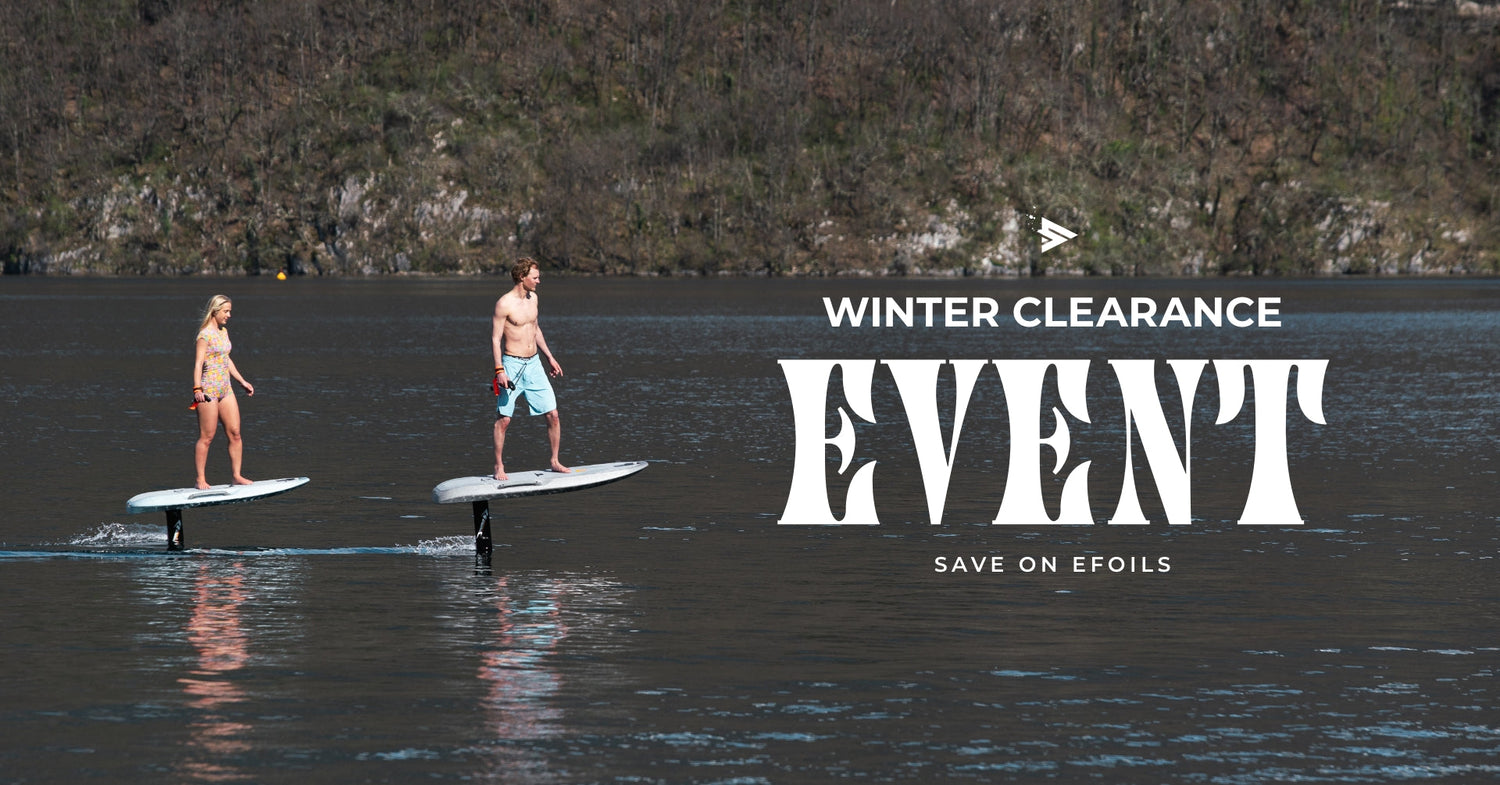 Efoil Winter Clearance Event - Session Sports Efoil Lessons, Tours, Rentals, and gear
