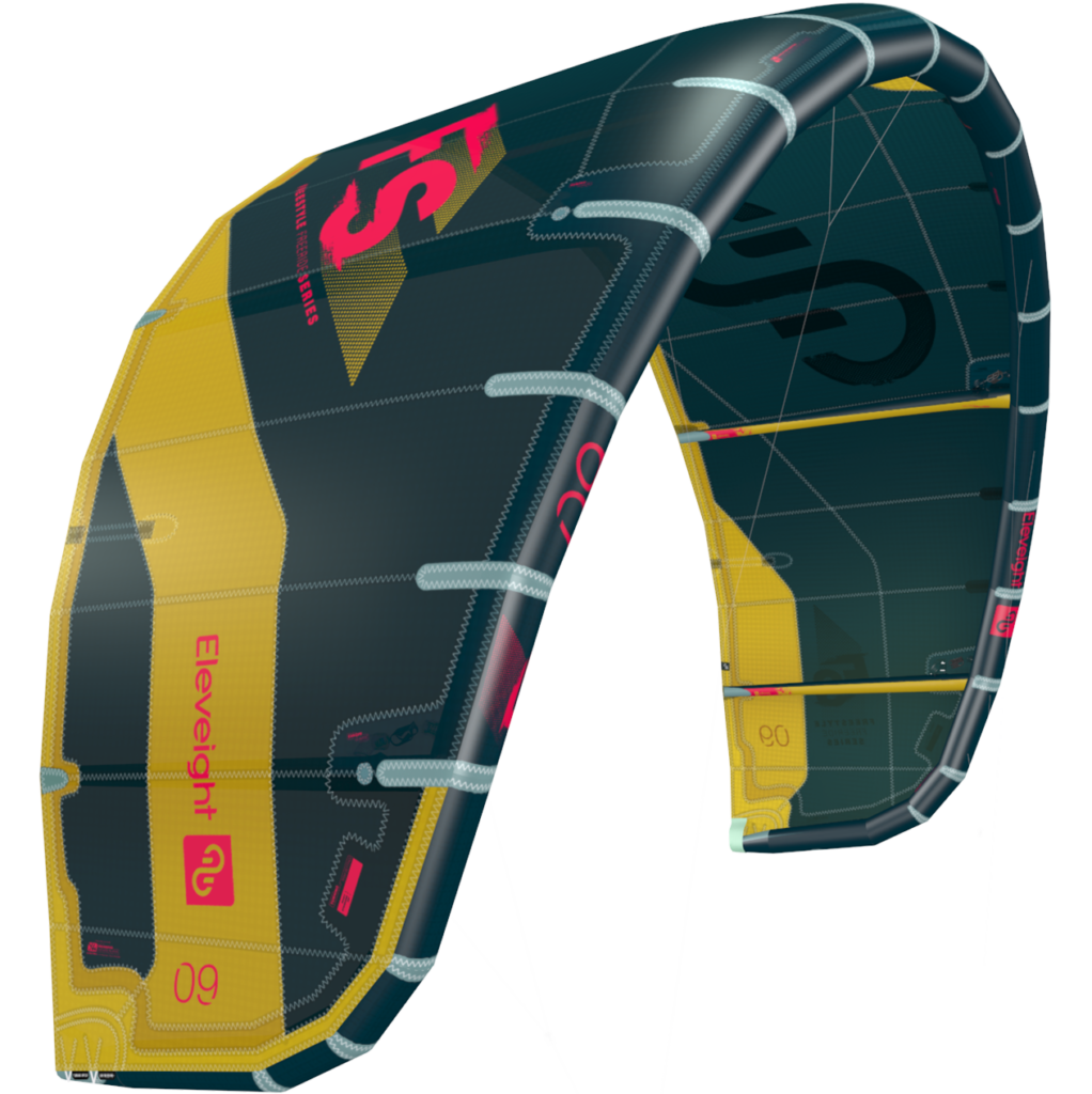 2022 Eleveight FS V5 Freestyle Kiteboarding Kite - Dark Green