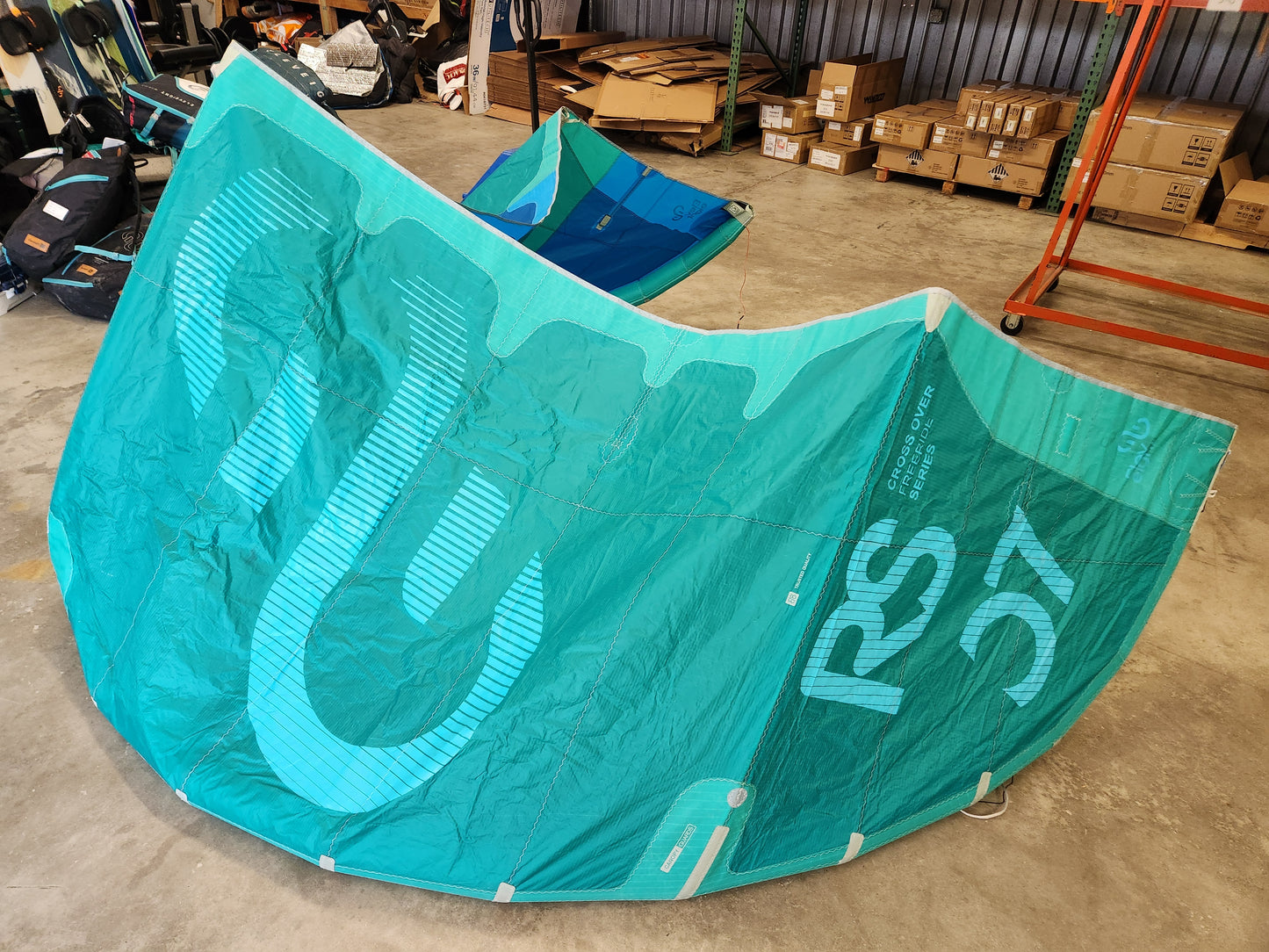 Used 2019 Eleveight RS V2 7m Kiteboarding Kite