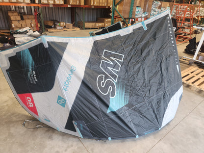 Used 2023 Eleveight WS V6 8m Kiteboarding Kite