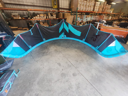 USED 2024 Eleveight XS V4 9m Kiteboarding Kite