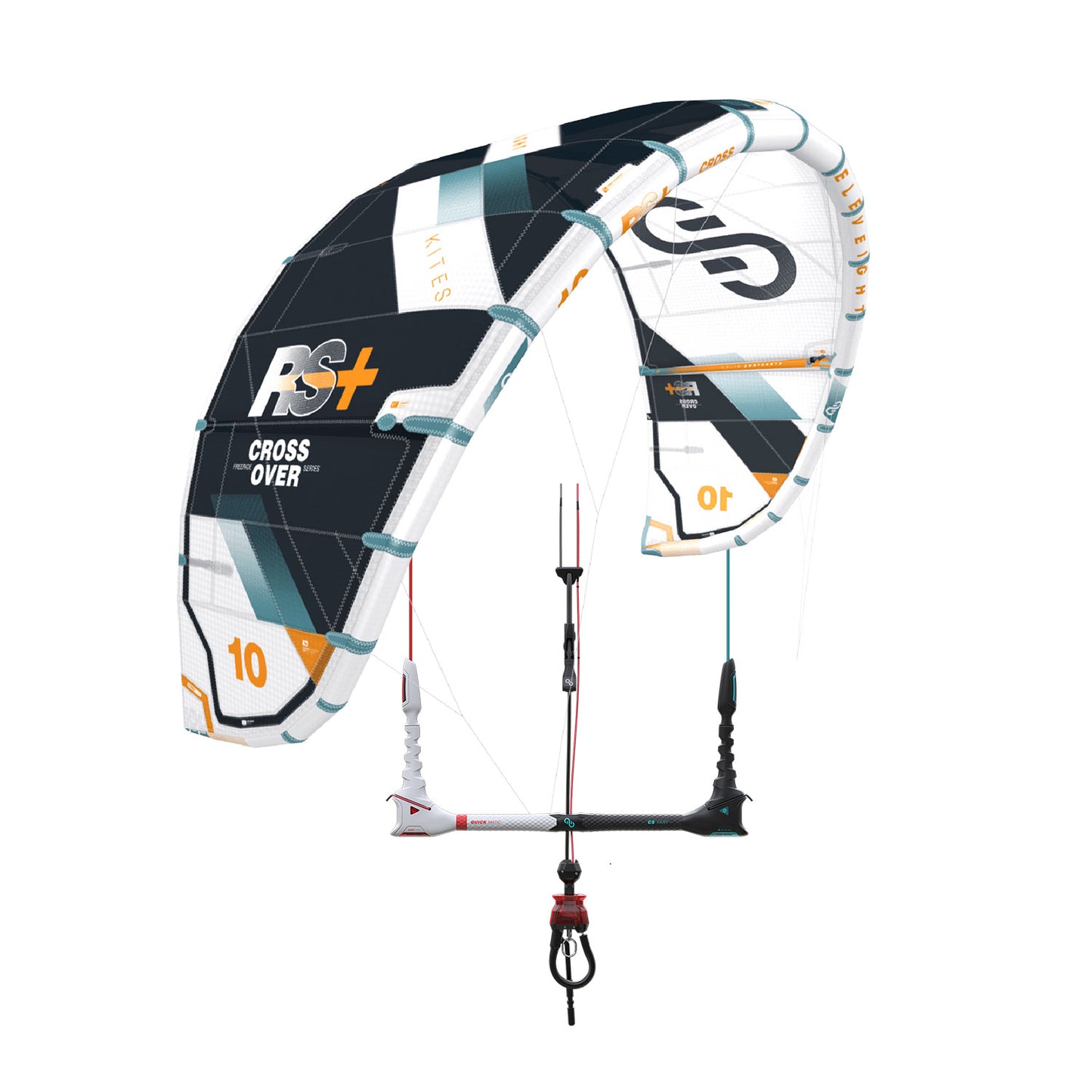 2025 Eleveight RS+ v2 Kiteboarding Kite and Bar Package
