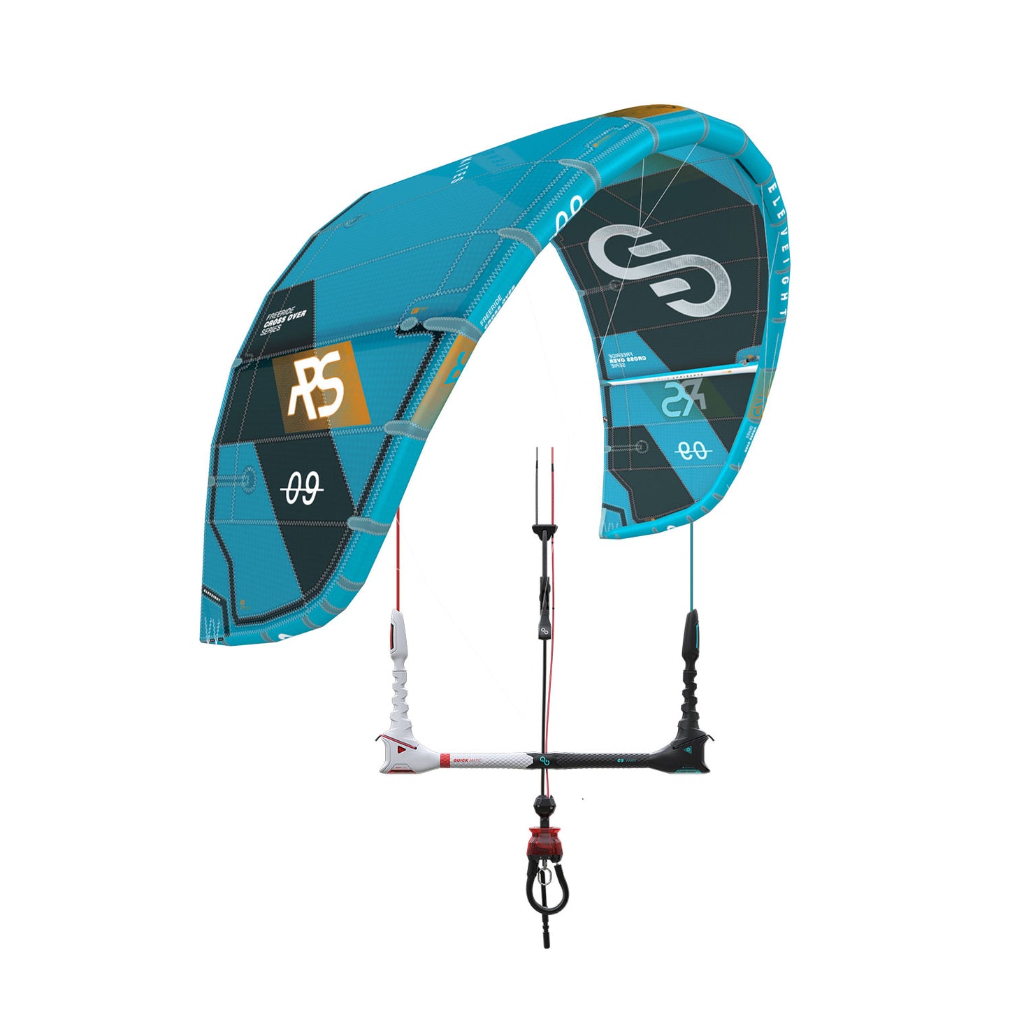 2025 Eleveight RS V8 Kite and Bar Package - Blue