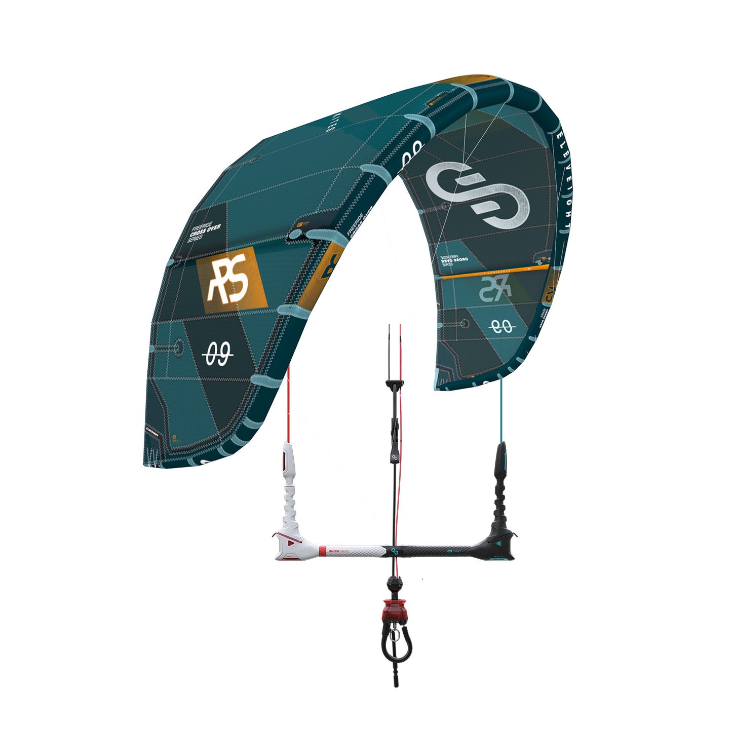 2025 Eleveight RS V8 Kite and Bar Package - Green
