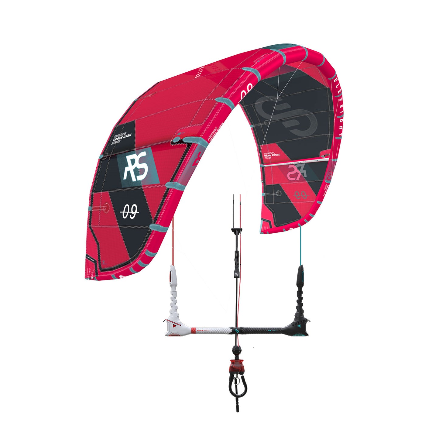 2025 Eleveight RS V8 Kite and Bar Package - Red