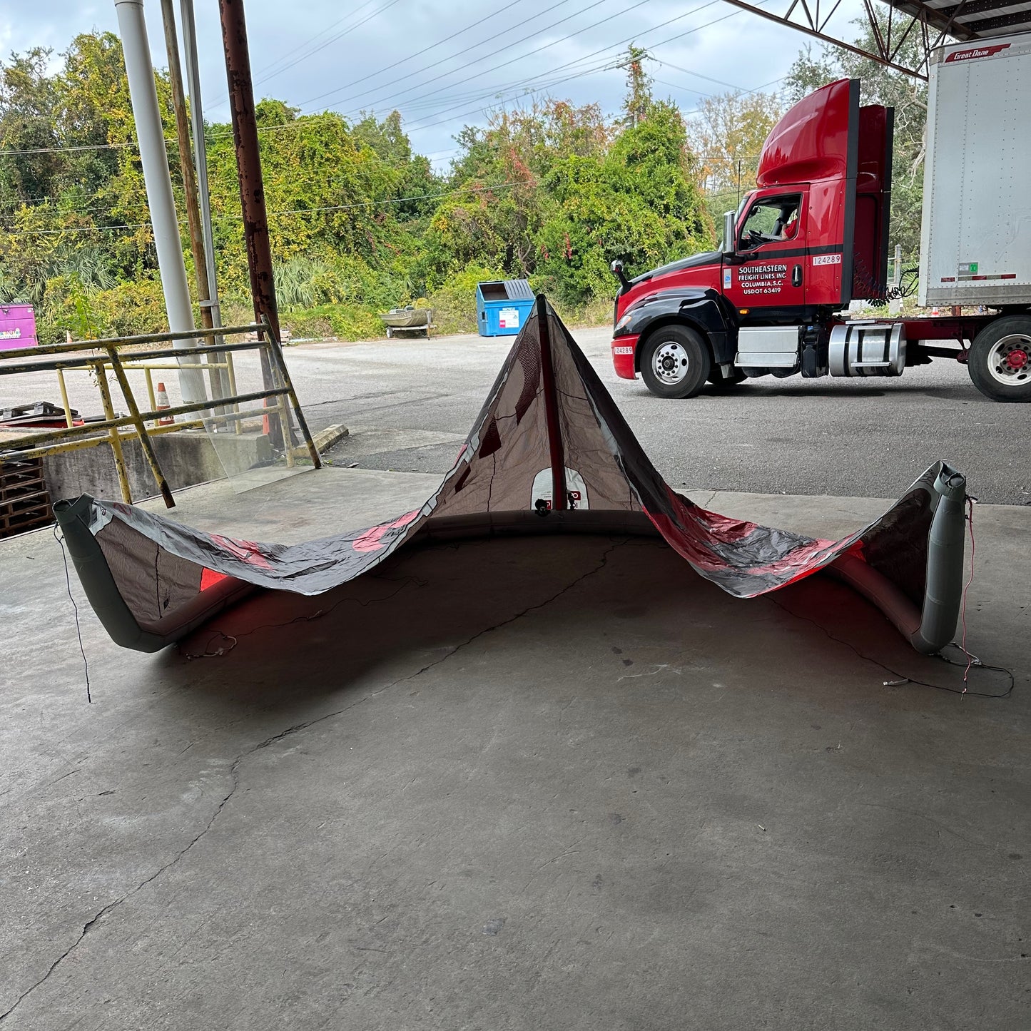 USED 2020 Eleveight OS V1 10m Kiteboarding Kite Only