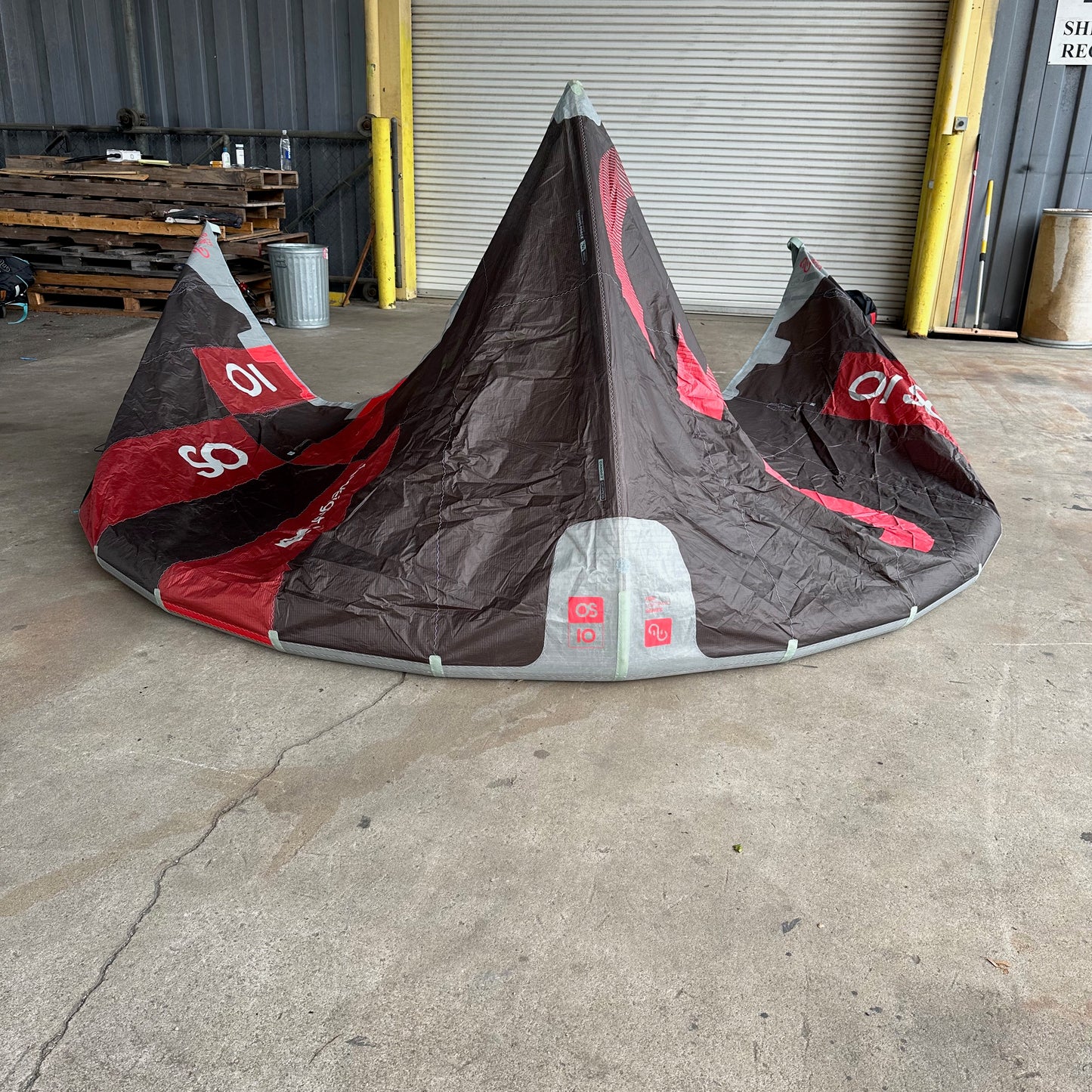 USED 2020 Eleveight OS V1 10m Kiteboarding Kite Only