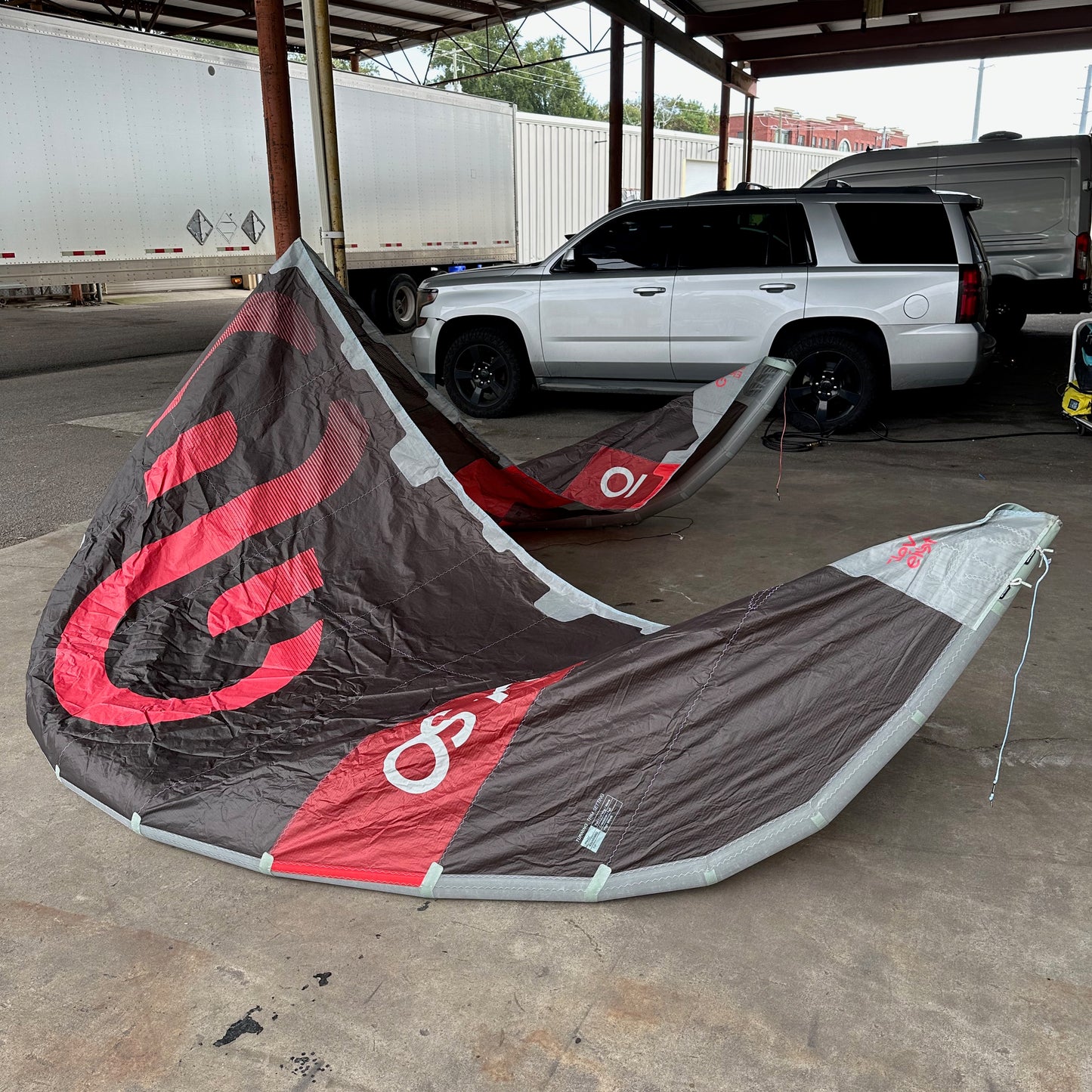 USED 2020 Eleveight OS V1 10m Kiteboarding Kite Only