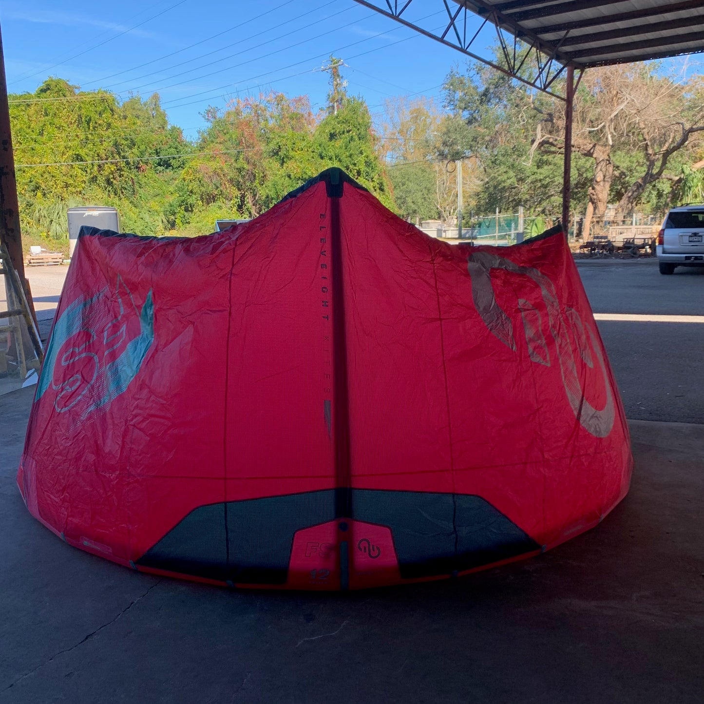 Used 2023 Eleveight FS V6 12m Kiteboarding Kite