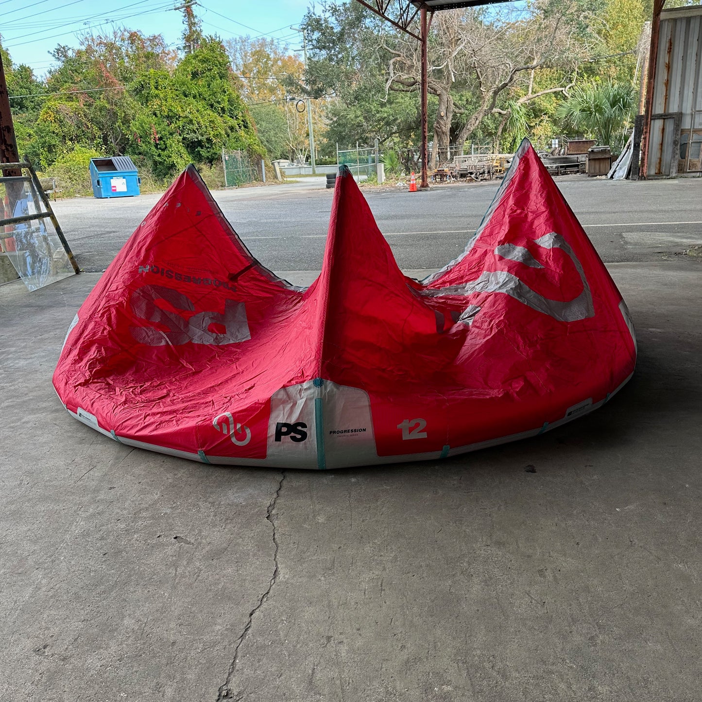 USED 2024 Eleveight PS V7 12m Kiteboarding Kite