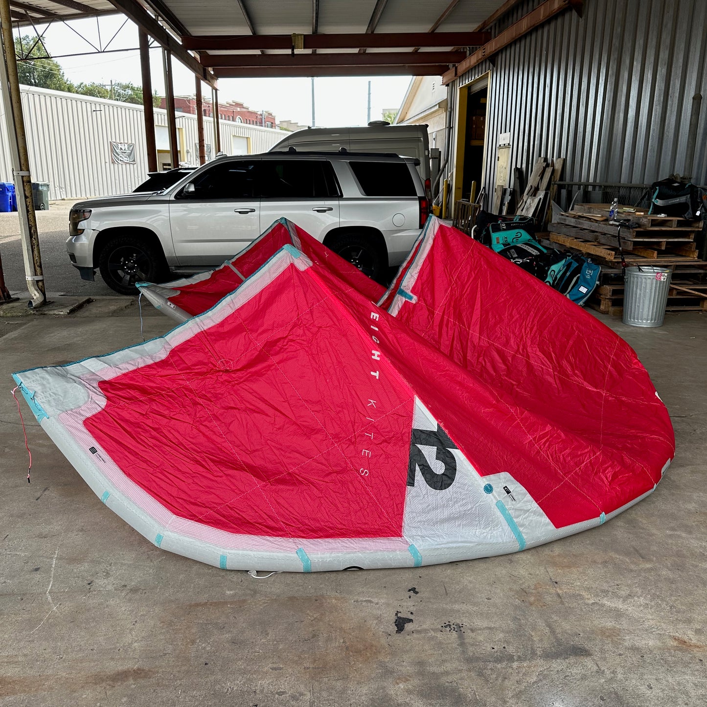 USED 2024 Eleveight PS V7 12m Kiteboarding Kite