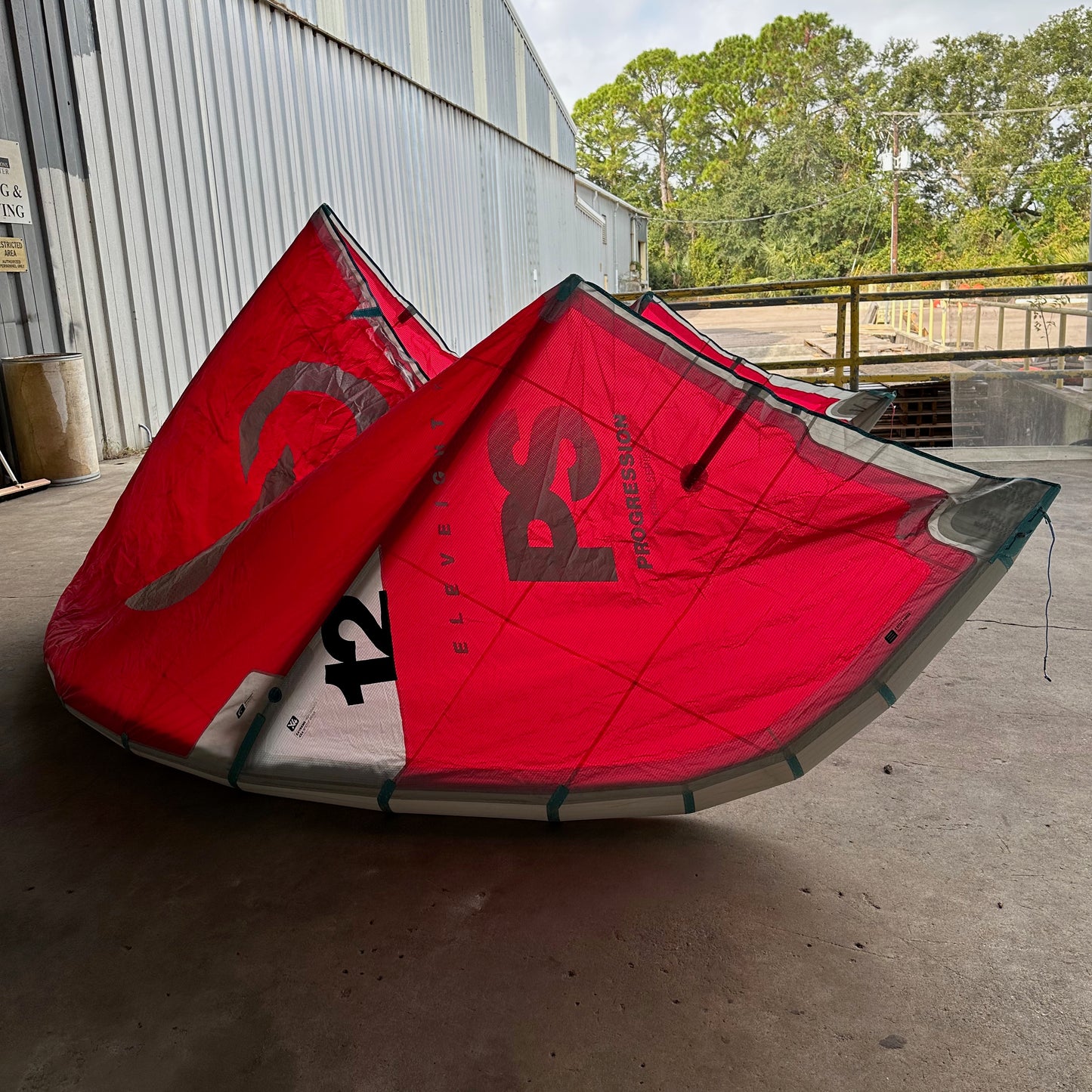 USED 2024 Eleveight PS V7 12m Kiteboarding Kite