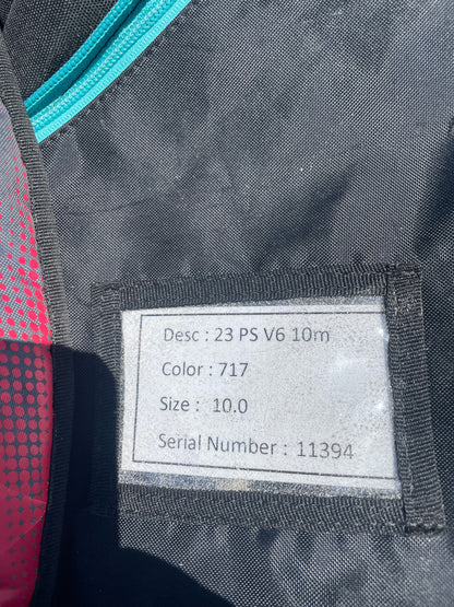 USED 2023 Eleveight PS V6 10m Kiteboarding Kite