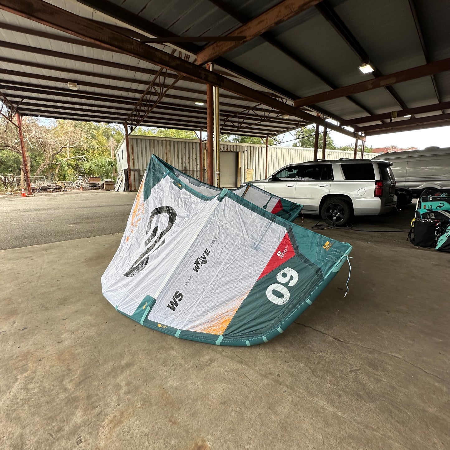 Used 2024 Eleveight WS V7 9m Kiteboarding Kite