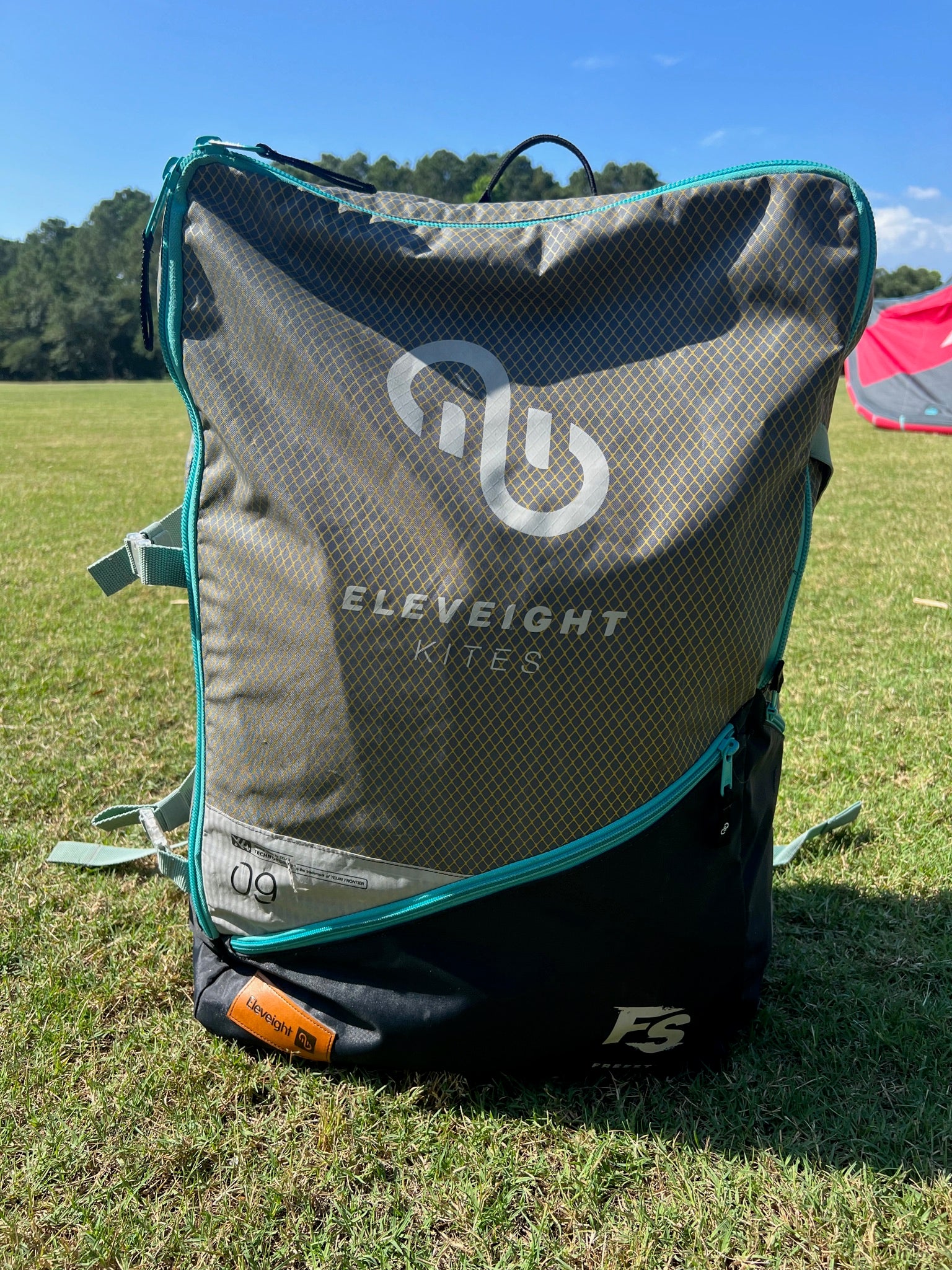 USED 2022 Eleveight FS V5 9m Kiteboarding Kite Only - full bag