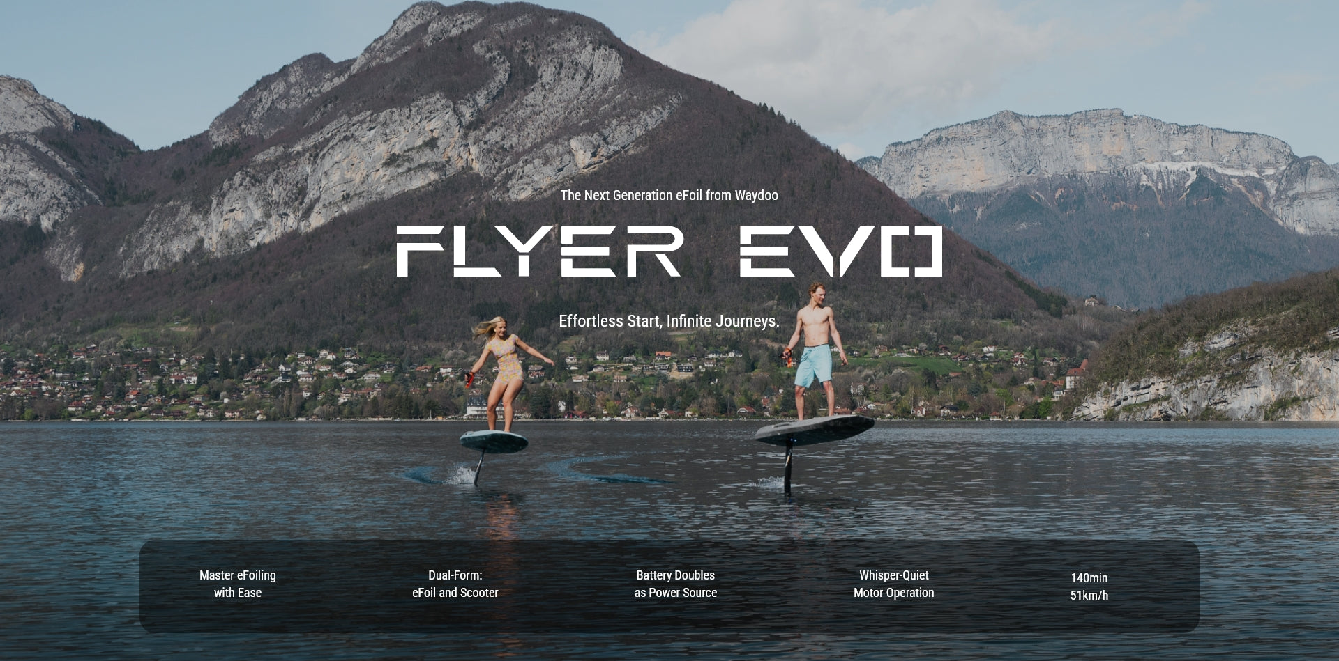 New Waydoo Evo Efoil Banner Image