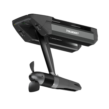 Waydoo FoilBoost hydrofoil electric assist system front angle view