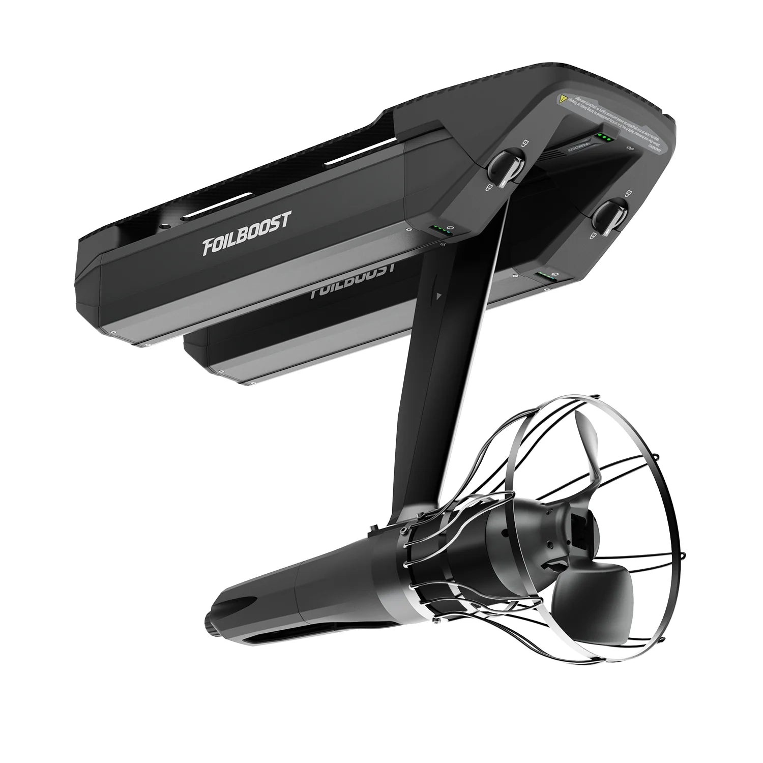 Waydoo FoilBoost hydrofoil electric assist motor and batteries