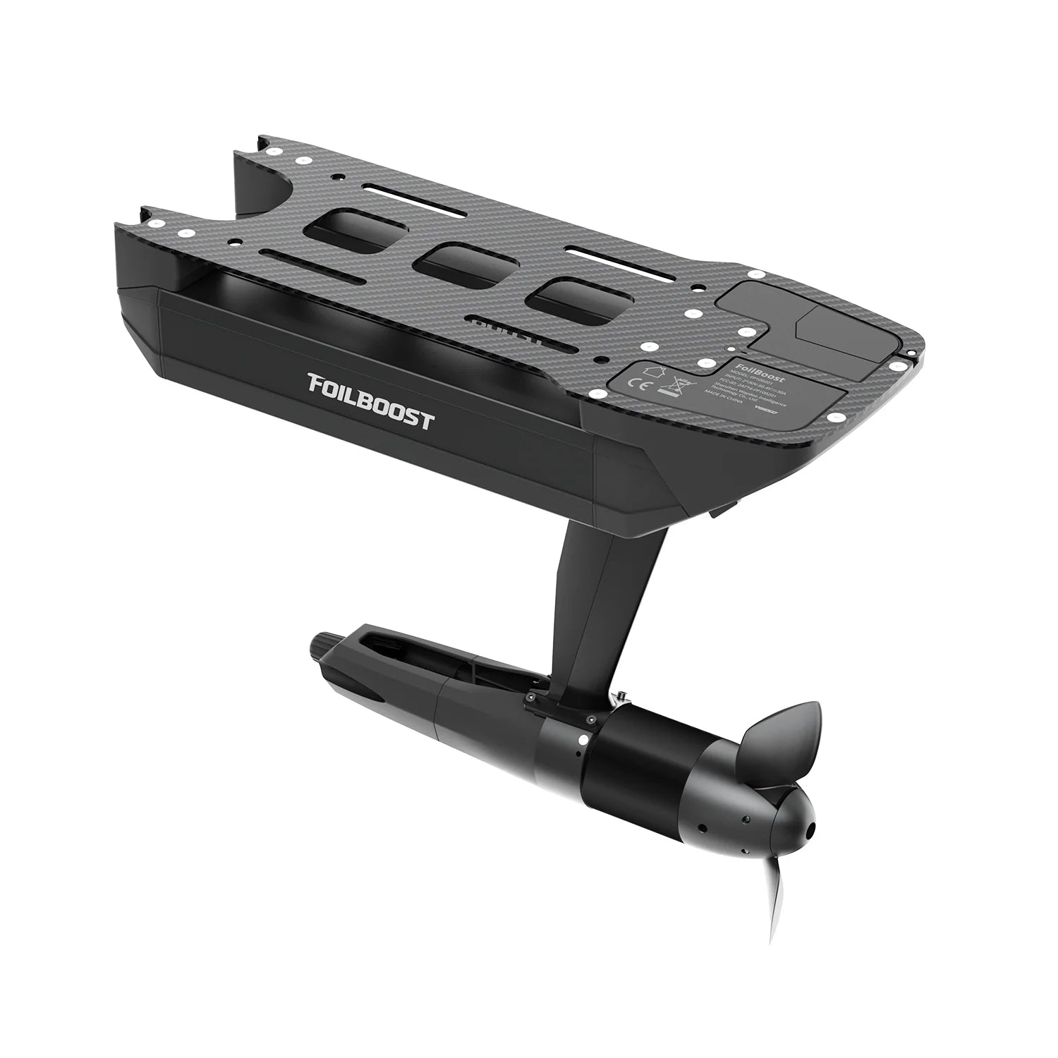 Waydoo FoilBoost foil assist motor with propeller guard