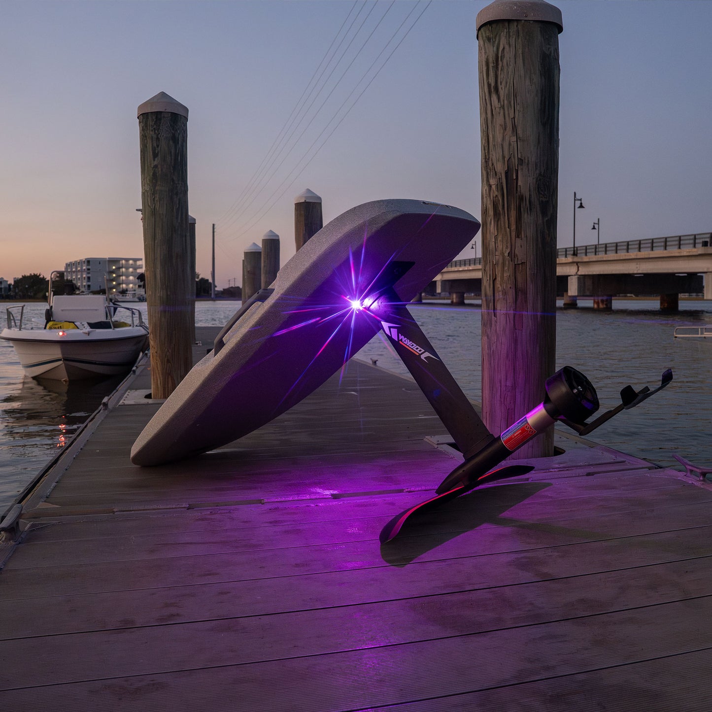 Efoil Rental - Charleston, SC - Session Sports dusk on the dock