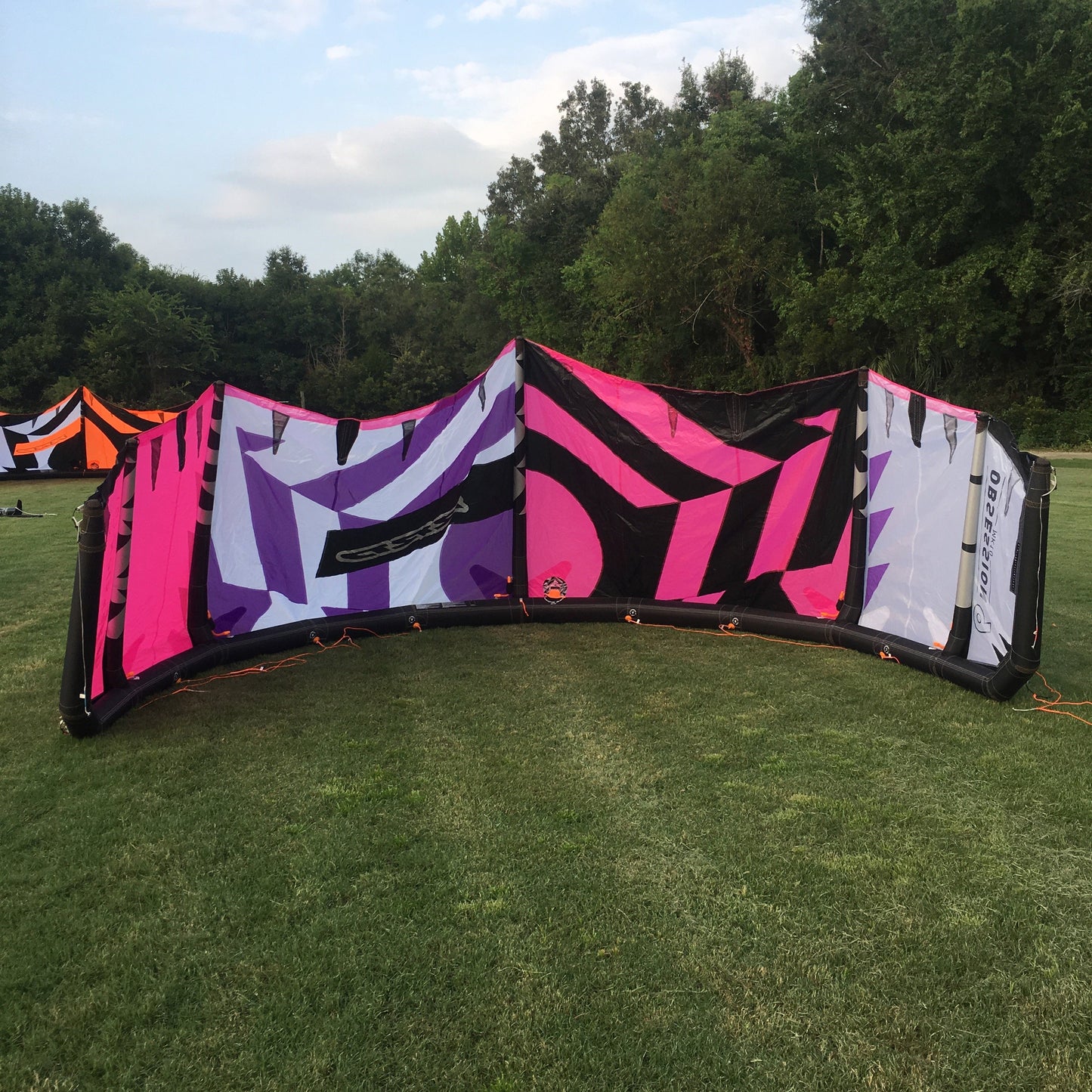 Used RRD Obession MK10 9.0 Kiteboarding Kite, 2018, Back