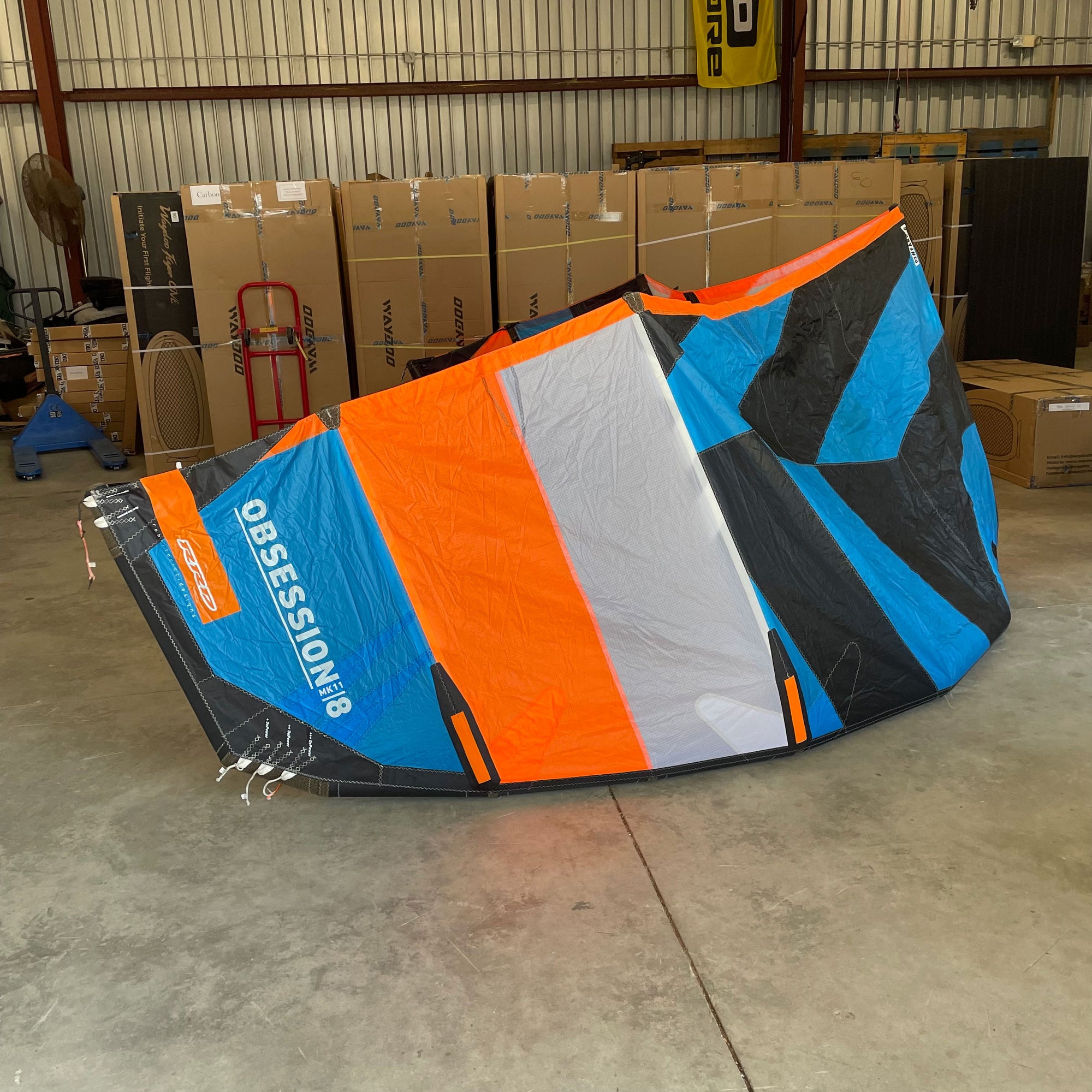 USED RRD OBSESSION MK11 8.0 Kiteboarding Kite, 2019